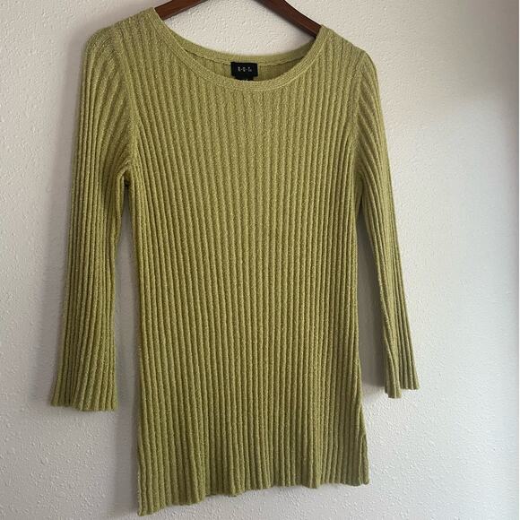 Sage Green Cozy Knit Sweater - Picture 2 of 4